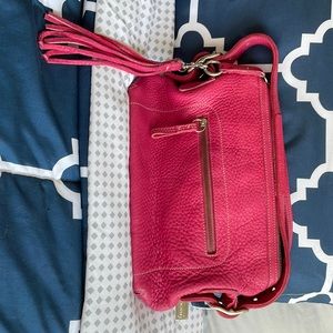 Pink coach purse
